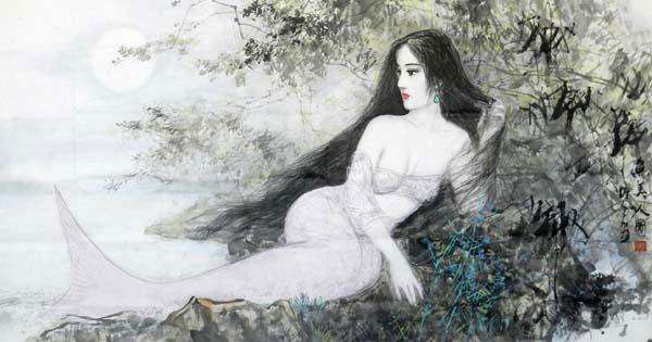 鱼美人插图