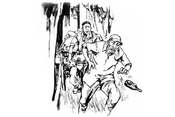 两瓶高档假酒-民间故事