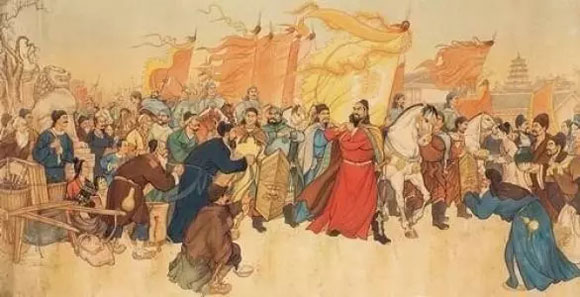 黄巢与街头地瓜煎饼