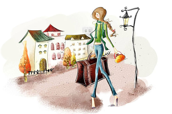 宾馆就在前边幽默故事