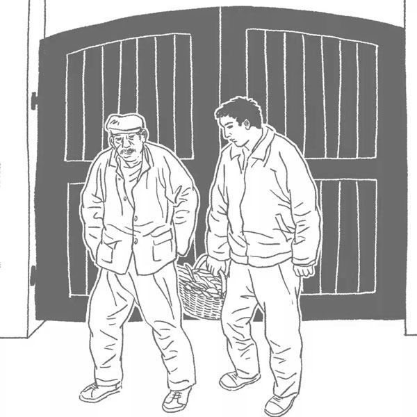 走出戒毒所那道大铁门