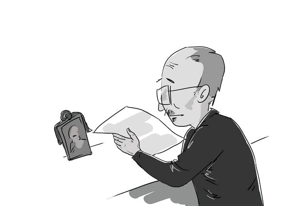 患了选择性失忆症的老人