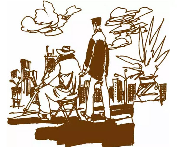 画里的田园生活-民间故事