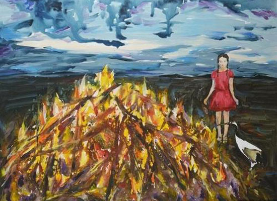 算着日子等孩子回家的痴呆老人