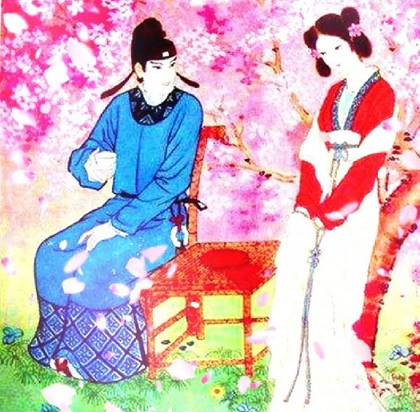 崔护题都城南庄的故事-传奇故事