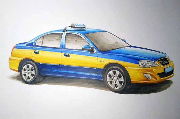 装病的出租车司机